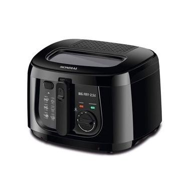 Imagem de Fritadeira Elétrica Mondial Big Fry 2,5l Ft-07 Fritadeira-220v-preto 220