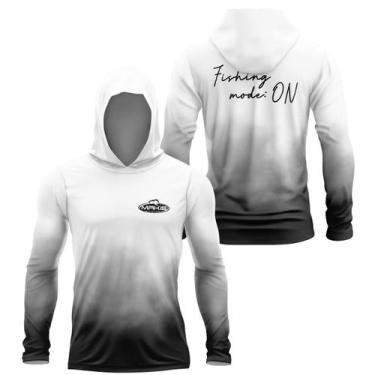 Imagem de Camisa Pesca Coleção Horizon Dry Capuz Manga com Luva UV 50 Cor:Ventus