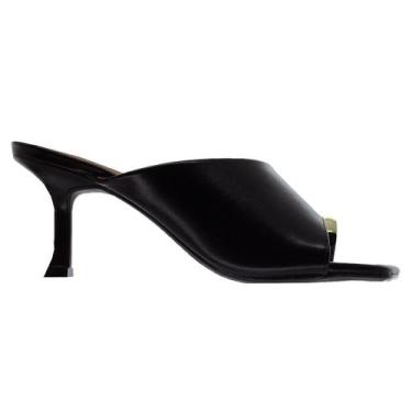 Imagem de Tamanco Feminino Vizzano 6536.102 Preto, 35, Preto