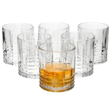 Imagem de Kit Copos De Whisky Drink Vidro Conjunto 6 Peças - Mimo Style