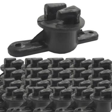 Imagem de Kit 50 isolador p cerca tipo w marcal
