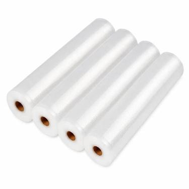 Imagem de 4 Rolos Embalagem A Vácuo 30cm x 5m Sous Vide - MRS