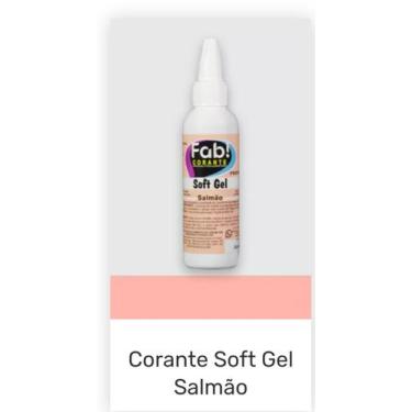 Imagem de Corante Soft Gel Salmão - FAB , 25g