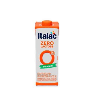Imagem de Leite UHT Desnatado Sem Lactose Italac  1L