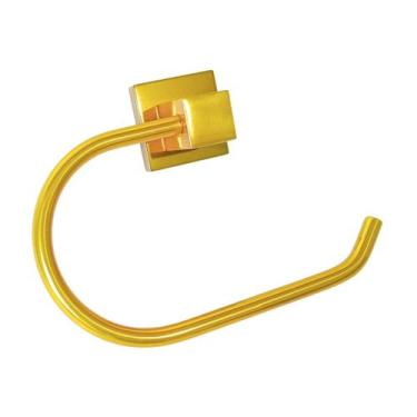 Imagem de Papeleira Porta Papel Higiênico Grécia Luxo Dourado - Montelar Acabame