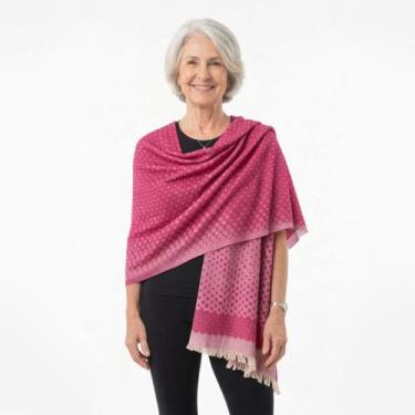 Imagem de Pashimina Cachecol Xale Echarpe Estampa de Poá - - Sarat Moda Indiana,