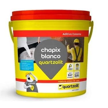 Imagem de Chapix Aditivo Adesivo 3,6L PVA para Chapisco e Argamassa Galão Quartz