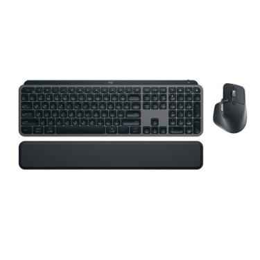 Imagem de Combo Teclado e Mouse Sem Fio Logitech MX Keys S Grafite, N/A
