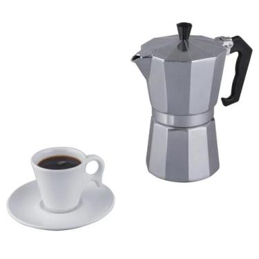 Imagem de Cafeteira Italiana 300ml 6 Xícaras Alumínio Kala 889040