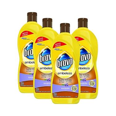 Imagem de Kit 4 Lustra-móveis Bravo Lavanda Embeleza 200ml