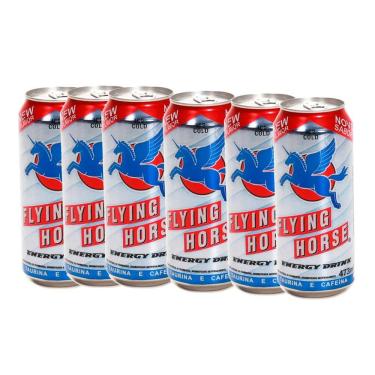 Imagem de Kit 6 Energético Flying Horse 473ml