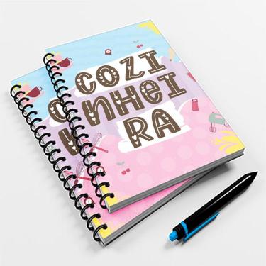 Imagem de Caderno Universitário Color 96fls Profissão Cozinheira