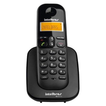 Imagem de Telefone Sem Fio Intelbras Ts3112 + Ramal Adicional Com Identificador