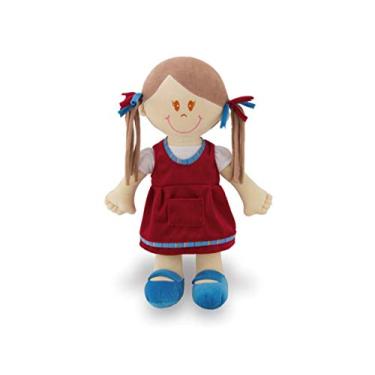 Imagem de Boneca Alice 44cm Anti-alérgico - Vermelha