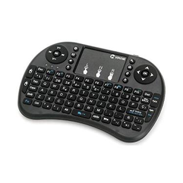 Imagem de Mini Teclado Sem Fio Wireless Touch Preto