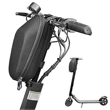 Imagem de Cuckoo Bolsa de armazenamento para scooter elétrica para scooter M365 e série ES, bolsa impermeável para pendurar na frente, adequada para carregar ferramentas carregadoras, grande capacidade 3L, preta