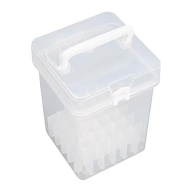 Imagem de Estojo para transporte de caneta marcadora, estojo para caneta pincel com alça de transporte, estojo organizador para caneta marcadora, portátil, 36 Slots