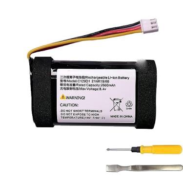 Imagem de CAESEAYORK Bateria de substituição de 2600 mAh 8,4 V para C129D1 C129D3 para B&O, A1 P6 para BeoPlay compatível com alto-falante Bluetooth portátil
