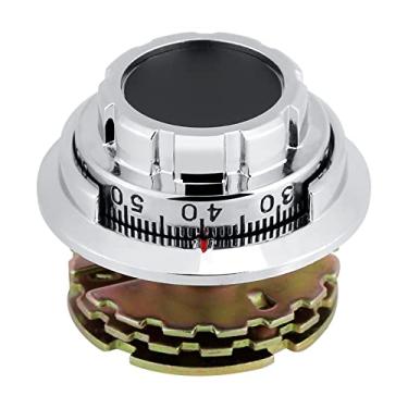 Imagem de QANYEGN Fechadura De Discagem Codificada Por Disco, Fechaduras De Combinação De Metal, Fechadura De Combinação De Armário Para Joias, Cofre, Armário De Documentos