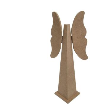 Imagem de Anjo com dobradiça nas asas/ Enfeite de Mesa- Jeito Próprio Artesanato