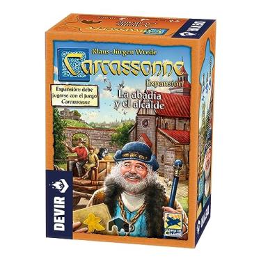 Imagem de Carcassonne A Abadia e o Alcaide 2ª Edição. Expansão - Devir, Multicor