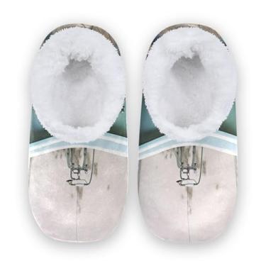 Imagem de CHIFIGNO Chinelo branco vintage para banheira, chinelos femininos tamanho 6, chinelos de quarto M-XXL, Banheira de banheiro vintage branca 12, XX-Large