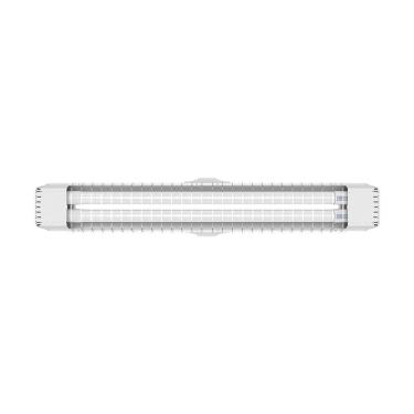 Imagem de Luminária Sobrepor Taschibra Lumifácil 60cm C/ 2 Tubo Led 6500k Bivolt Branco