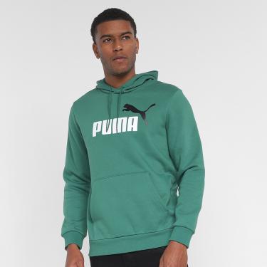 Imagem de Blusa Moletom Puma Essentials + 2 Col Big Logo Fl com Capuz Masculino-Unissex