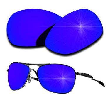 Imagem de Lentes de reposição polarizadas para Oakley Crosshair 2012 - várias cores, Revestimento espelhado roxo, 0