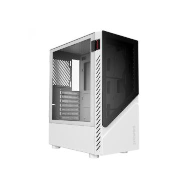 Imagem de Gabinete Gamer PcYes Set White Ghost Mid-Tower Vidro Temperado USB 3.0 - Branco