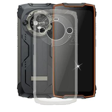 Imagem de AQGGIIXY Capa de telefone para Blackview BV9300 Pro (6,7 polegadas), capa protetora de silicone transparente, capa ultrafina flexível de TPU à prova de choque, para capa Blackview BV9300 Pro -