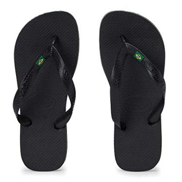 Imagem de Chinelo Brasil, Havaianas, Adulto Unissex, Preto, 41/42