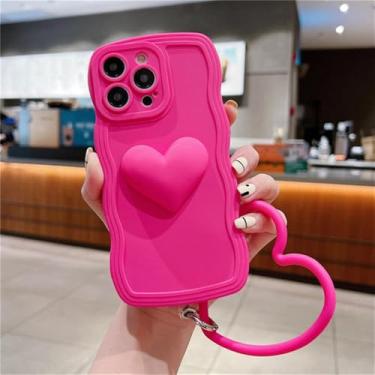 Imagem de Capa de telefone de silicone com onda de anel de coração 3D para OnePlus 9 Rt 11 11R 10R 9R 9RT 10T 8T ACE Pro Nord N20 5G CE 2 Lite CE2Lite capa macia, anel de coração vermelho, para OnePlus 10T