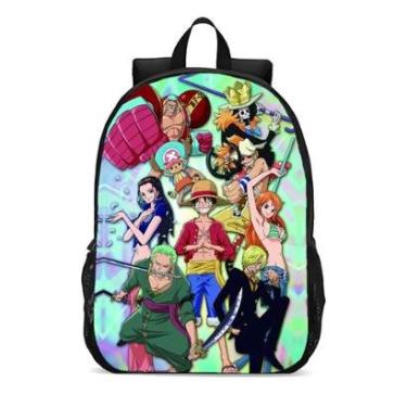 Imagem de MOCHILA ESCOLA INFANTIL JUVENIL ANIME ONE PIECE-Unissex