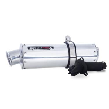 Imagem de Escape / Ponteira Coyote RS3 Aluminio Oval - Ninja 300 R - Kawasaki, P