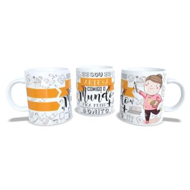 Imagem de Canecas de Porcelana Branca Personalizadas Profissões 2 (ARTESÃ)