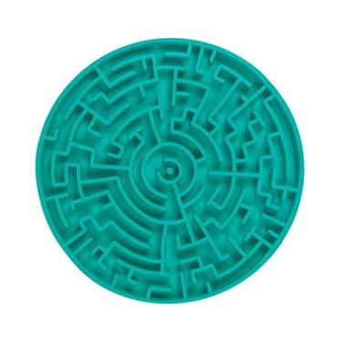 Imagem de Brinquedo e Comedouro Pet Games Labirinto Verde Água para Cães e Gatos