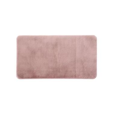Imagem de Tapete Pele De Coelho Antiderrapante Retangular Melody 47x90cm - Jolit