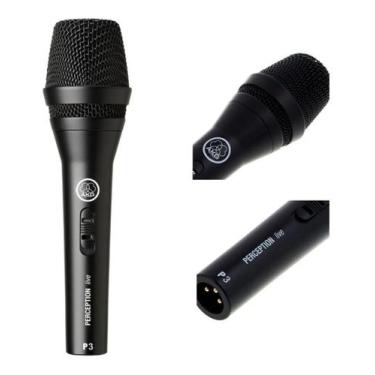 Imagem de Kit 4 Microfones AKG Dinâmico P3S - Kit de Produtos