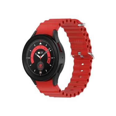 Imagem de Pulseira ondulada para smartwatch Galaxy Watch 5 pro 45mm - TECH KIING