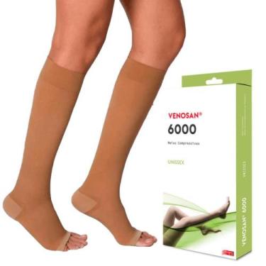 Imagem de Meia de Compressao Venosan 6000 AD 20-30 mmHg  3/4, M