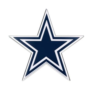 Imagem de Emblema automotivo com corte de matriz NFL Dallas Cowboys