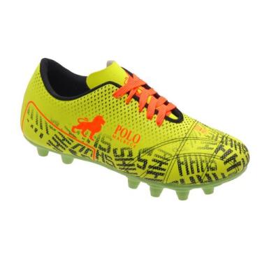Imagem de Chuteira Campo Polo Malbec Amarela, 41