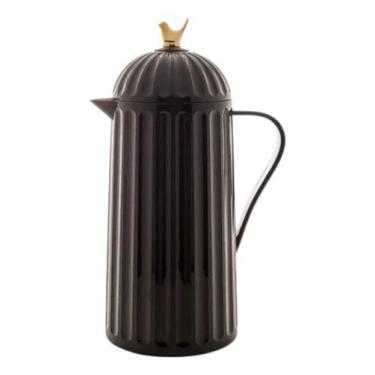 Imagem de Garrafa Térmica Bird Café Chá Retro Luxo Vintage Preto 1 Litro - Wolff