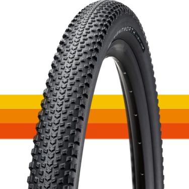 Imagem de AMERICAN CLASSIC Pneu de bicicleta gravel, Wentworth sem câmara de ar pronto para bicicleta, 650B x 47C, 700 x 40C, 700 x 50C, cascalho solto