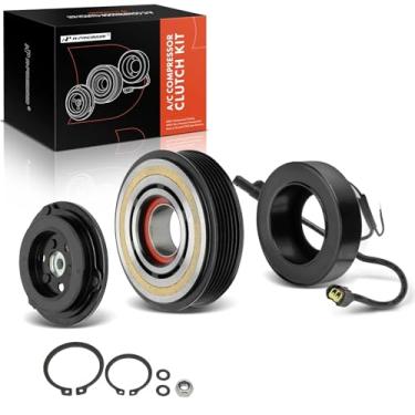 Imagem de A-Premium Kit de embreagem de compressor de ar condicionado compatível com Mercedes-Benz C43 AMG 2020-2021, C300 GLC300 GLC43 AMG 2017-2022, E300 2017-2019, E350 2020-2022, Metris 2017-2020-2020,