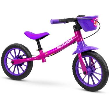 Imagem de Bicicleta Infantil Balance Bike Sem Pedal Feminina 3 - Nathor