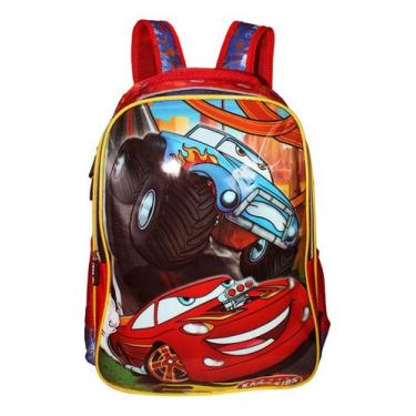Imagem de Mochila Infantil Carros Kars Kids Meninos Costas Escolar  - Ponto Verd