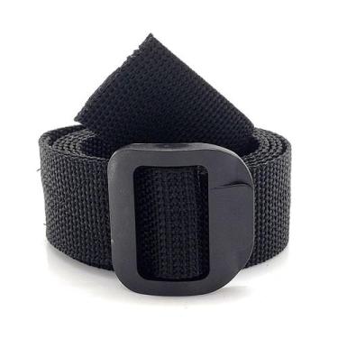 Imagem de Cinto Tático Militar Plus Size Segurança Preto - Docvi, Preto, 140cm