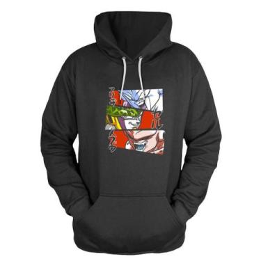 Imagem de Blusa De Frio Moletom Canguru Com Capuz Desenho - MP Moda Masculina, M